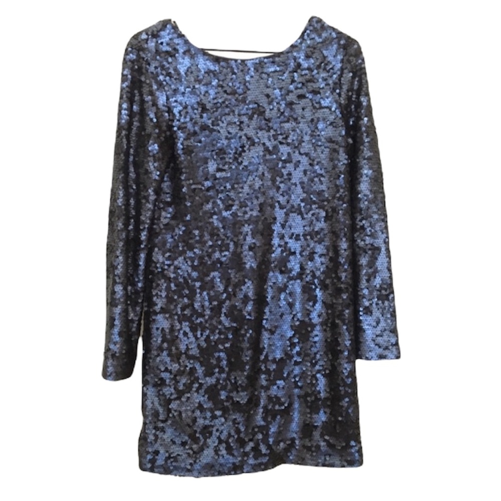 Minkpink Blue Sequins Party Dress - Picture 3 of 4